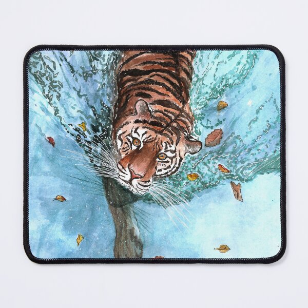 Item preview, Floating tiger designed and sold by lloreleya.