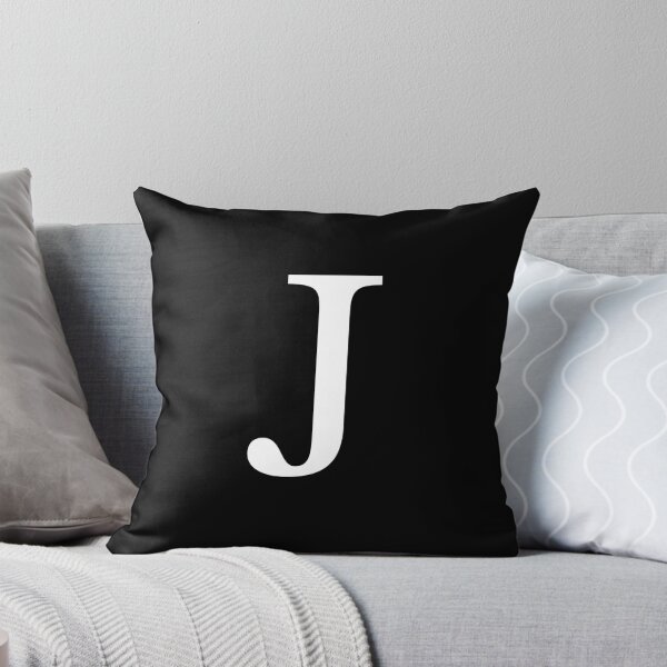 Item preview, Black Basic Monogram J designed and sold by rewstudio.