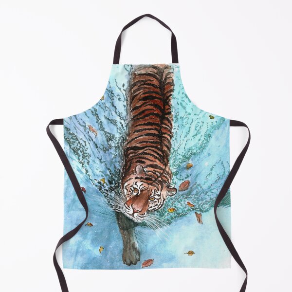 Item preview, Floating tiger designed and sold by lloreleya.