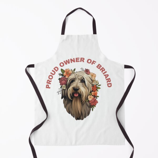 Item preview, Cute Flower Briard Mom Dad Guardian Angel Best Friend Doggie Paw designed and sold by SMARTKIT DESIGNAGENCY.