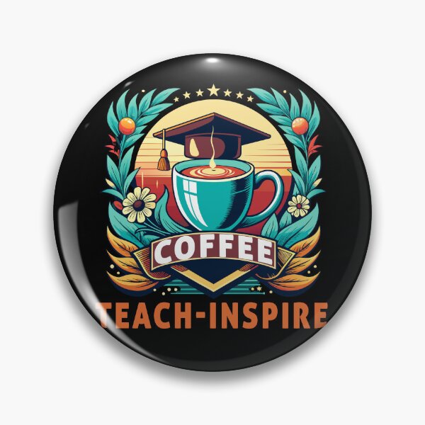 Item preview, Coffee, Teach, Inspire designed and sold by Isabella ✔️ ✔️.