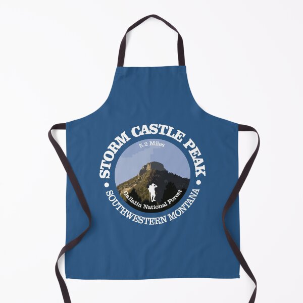 Item preview, Storm Castle Peak (rd) designed and sold by curranmorgan.