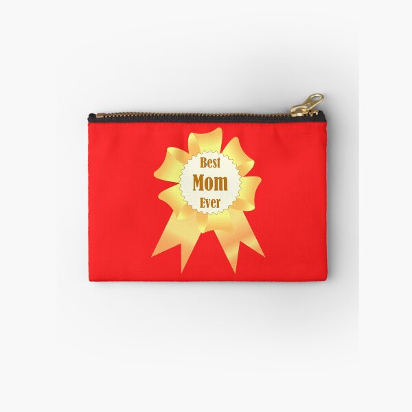 Item preview, Best mom ever Golden winner award ribbon designed and sold by CutieBlue.