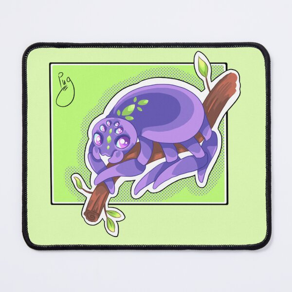 Item preview, Purple Spider on a branch designed and sold by Art_with_Honesty.
