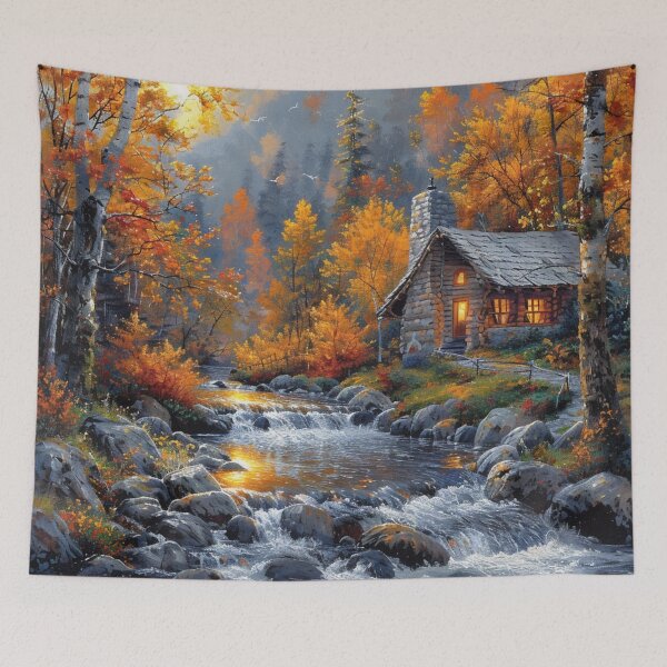 Item preview, Autumn Falls  designed and sold by Dawn van Doorn.
