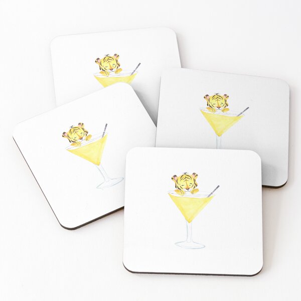 Item preview, Tiger in a Martini Glass designed and sold by Kay Collective.
