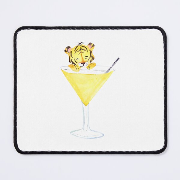 Item preview, Tiger in a Martini Glass designed and sold by Kay Collective.