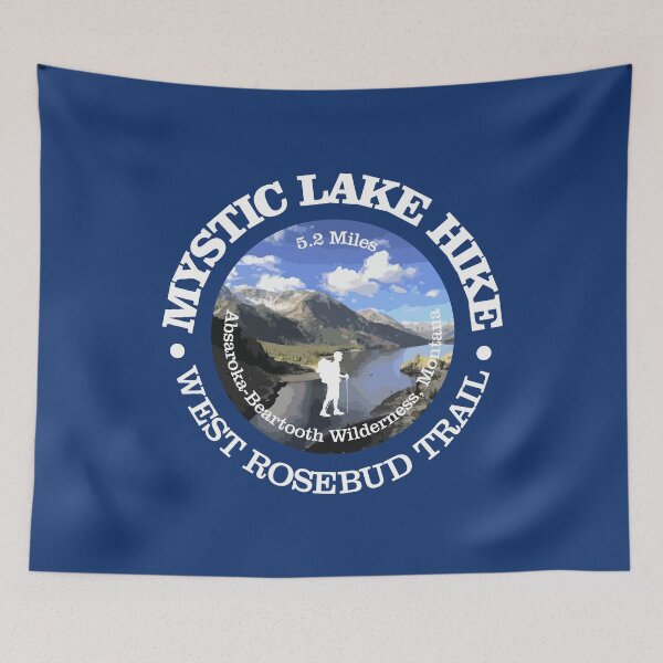 Item preview, Mystic Lake (rd) designed and sold by curranmorgan.