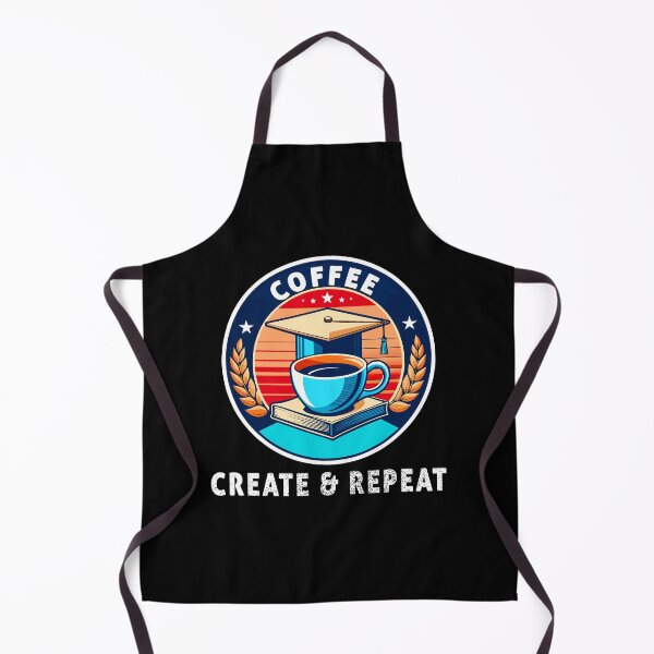 Aperçu de l'œuvre Coffee, Create, Repeat créée et vendue par Isabella ✔️ ✔️.
