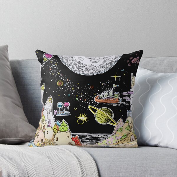 Item preview, Full Moon on planet Abschfläkx [colorized version] designed and sold by SpaceCatVisions.