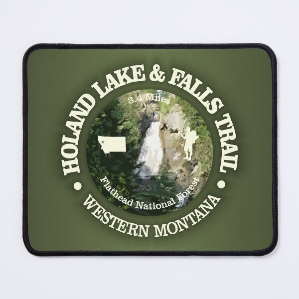 Item preview, Holland Lake & Falls Trail (rd) designed and sold by curranmorgan.