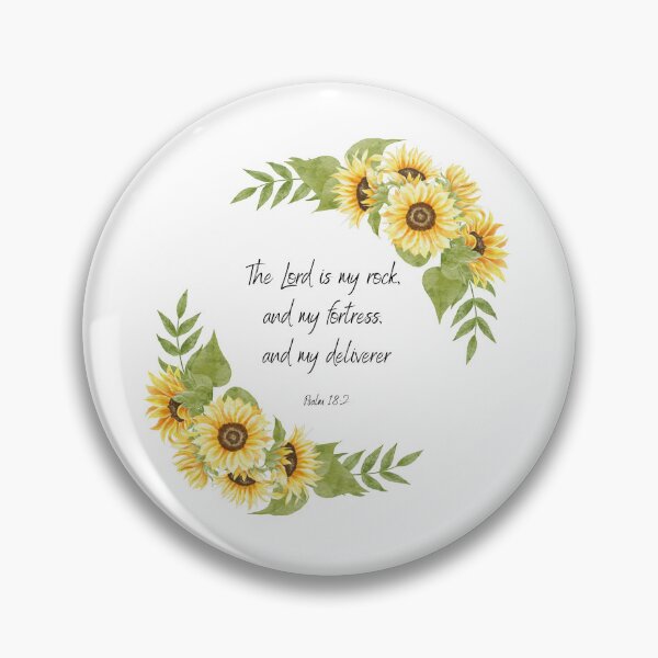 Item preview, The Lord is my rock,  and my fortress,  and my deliverer; Psalm 18:2 designed and sold by SacredSoulCraft.