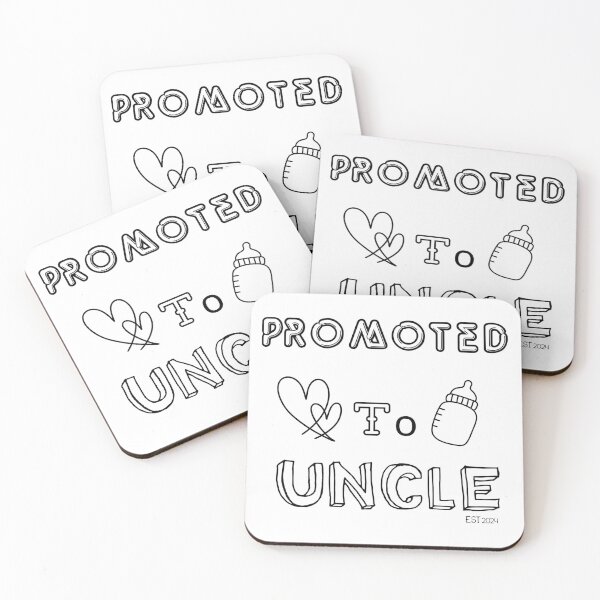 Item preview, Promoted To Uncle est.2024 designed and sold by SimpleP.