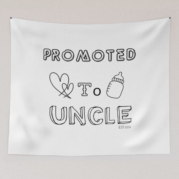 Item preview, Promoted To Uncle est.2024 designed and sold by SimpleP.