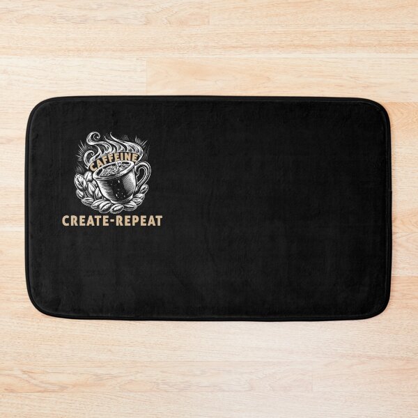 Item preview, Coffee, Create, Repeat designed and sold by Isabella ✔️ ✔️.