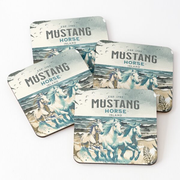 Item preview, Horses Mustangs designed and sold by LeosCloset.