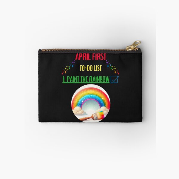 Item preview, April First To - Do List Paint The Rainbow designed and sold by elynne9.