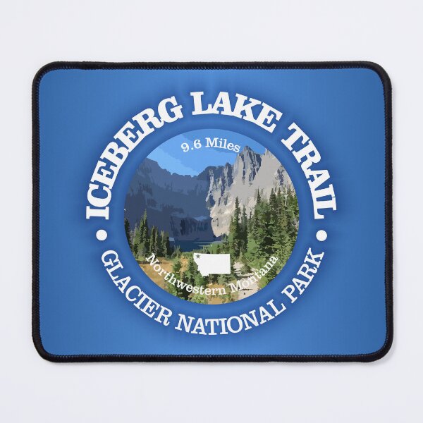 Item preview, Iceberg Lake Hike (rd) designed and sold by curranmorgan.