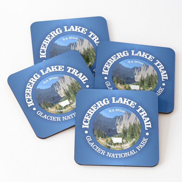 Item preview, Iceberg Lake Hike (rd) designed and sold by curranmorgan.