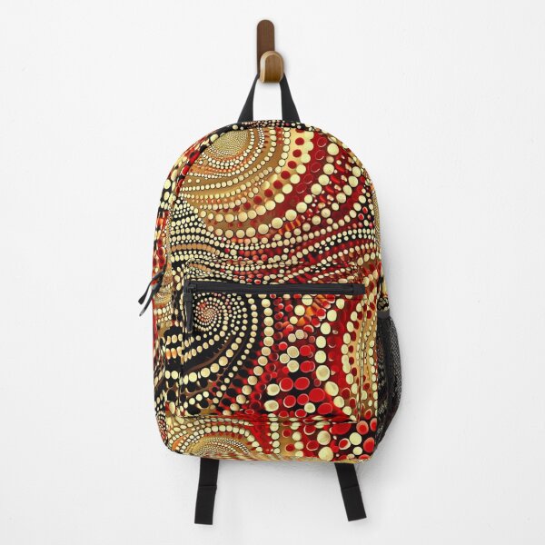 Item preview, Aboriginal Inspired Dot Art - Gold Veins designed and sold by GrinGalore.