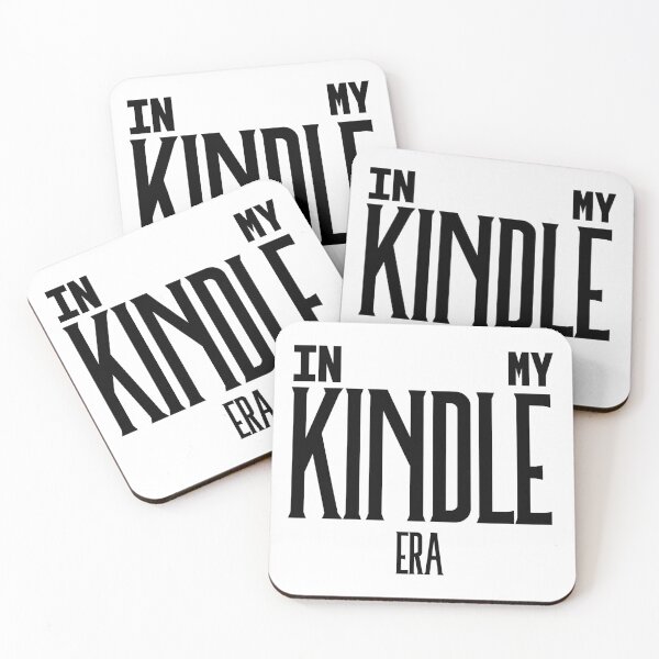 Item preview, In My Kindle Era Black designed and sold by TheFantazyForge.