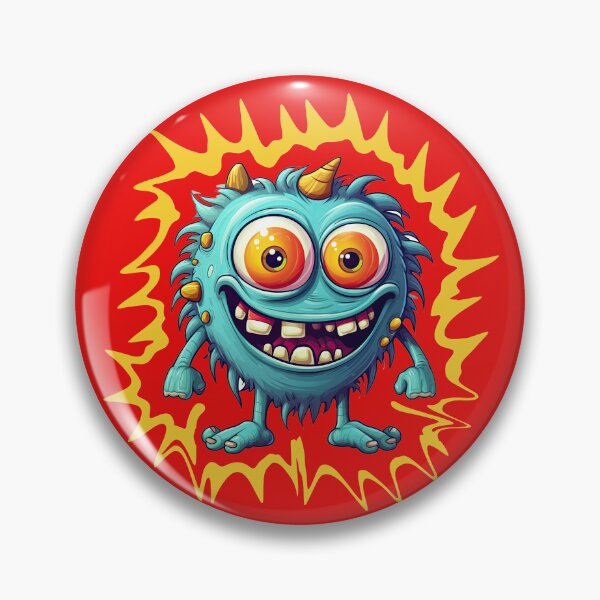 Item preview, cute monster designed and sold by AllYouNeed777.