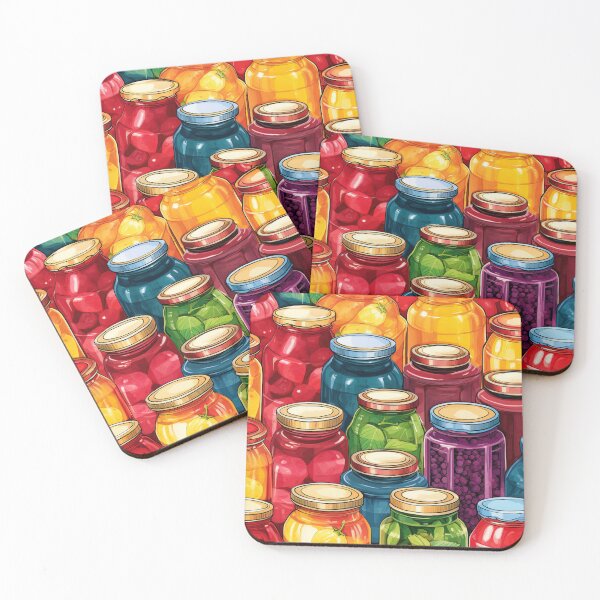 Item preview, Colored Glass Jars designed and sold by AxeWave.