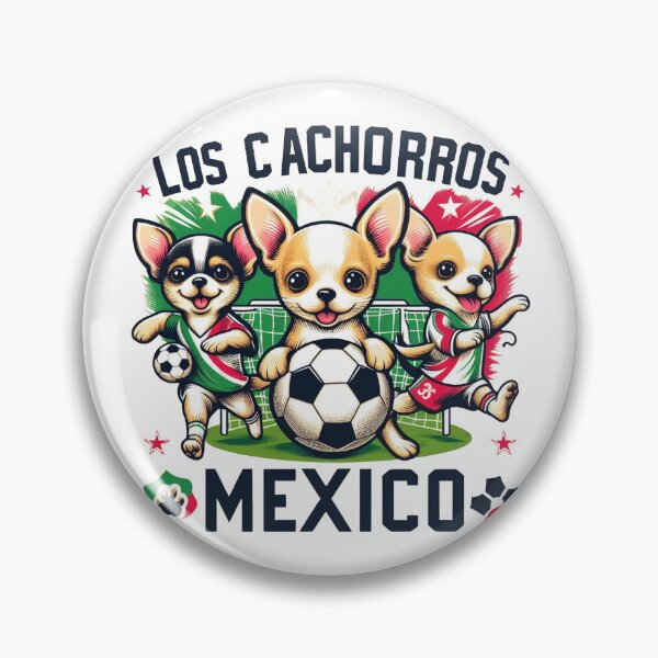Item preview, Chihuahua Puppies Mexico Futbol Soccer #1 designed and sold by BattlefoxxEarth.
