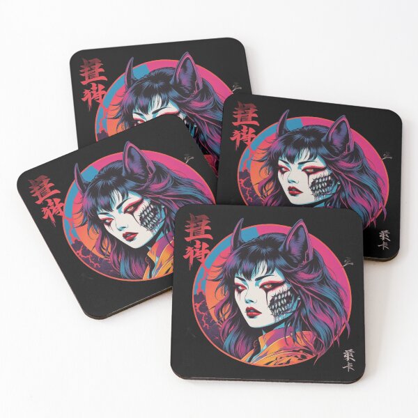 Item preview, Japanese Mutant Wolf Girl, Horror Concept designed and sold by Burn-Ego.
