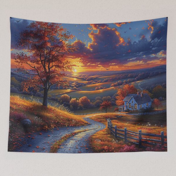 Item preview, Autumn Hills 3  designed and sold by Dawn van Doorn.