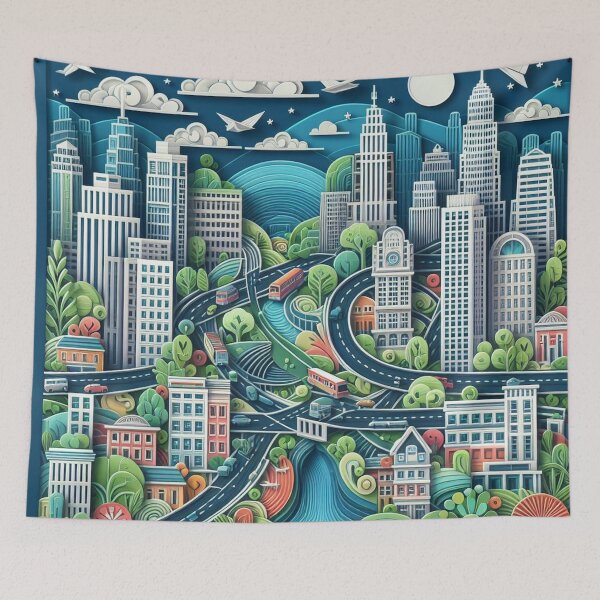 Item preview, Cityscape designed and sold by tilmizart.