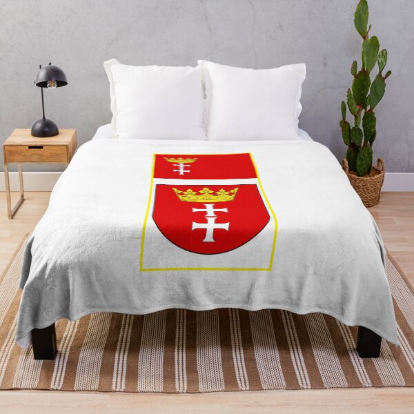 Item preview, Gdansk Flag & Coat of arms designed and sold by adamst555.