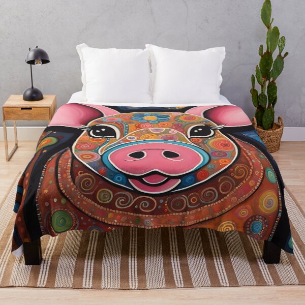Item preview, Folk Art Pig designed and sold by Colin Bentham.