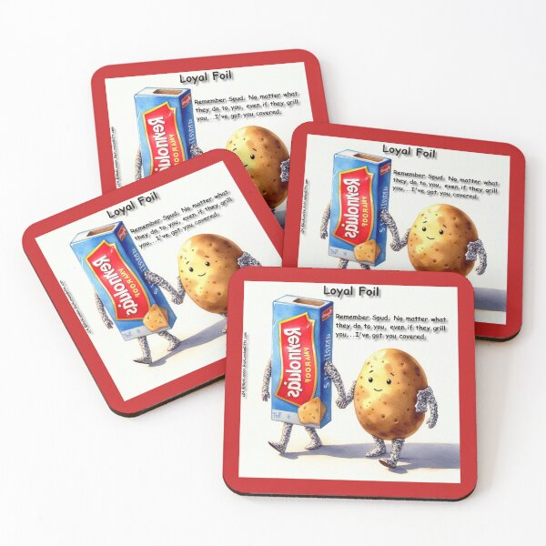 Item preview, Loyal Foil To The Potato designed and sold by Rick London Gifts.
