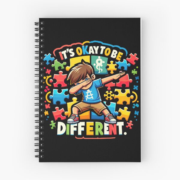 Item preview, Autism Dab it's okay to be different Autism Awareness T-Shirt designed and sold by MAPDDesigns.