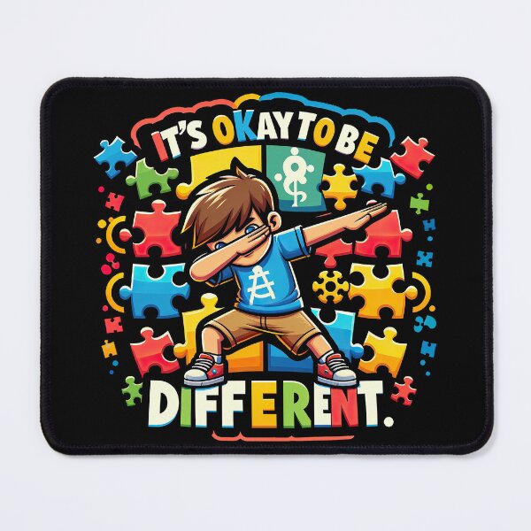 Item preview, Autism Dab it's okay to be different Autism Awareness T-Shirt designed and sold by MAPDDesigns.