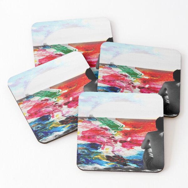 Item preview, Barcelona Painting, Urban Beach, Pirate Boat  designed and sold by IdoFriedmanArt.