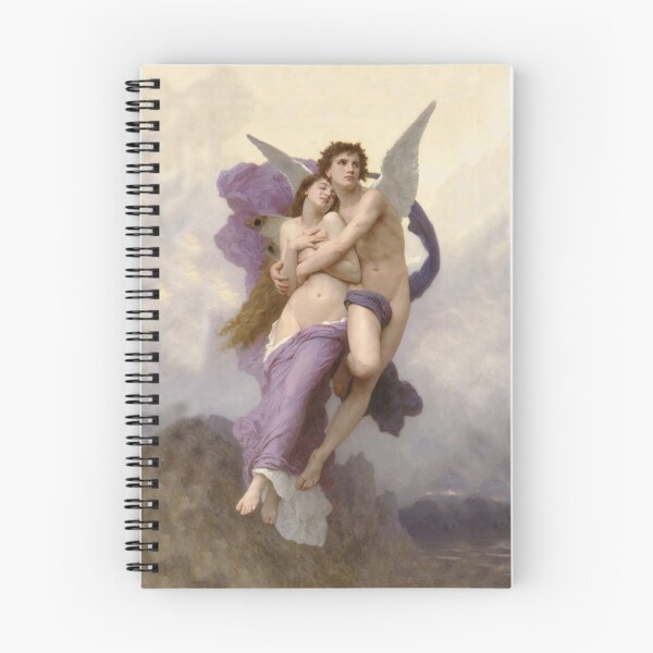 Item preview,  Le ravissement de Psyche angel - William Adolphe Bouguereau  designed and sold by Vintage Designs +.