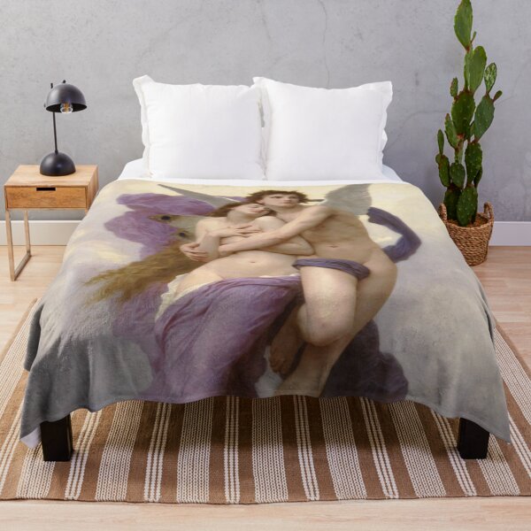 Item preview,  Le ravissement de Psyche angel - William Adolphe Bouguereau  designed and sold by Vintage Designs +.