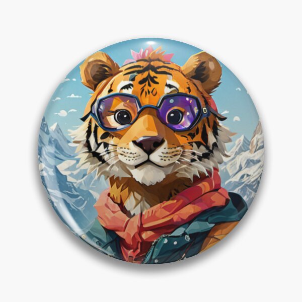 Item preview, Tiger looking for Snow Hiking designed and sold by MeraStyle.