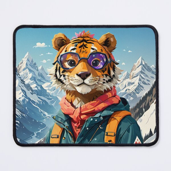 Item preview, Tiger looking for Snow Hiking designed and sold by MeraStyle.