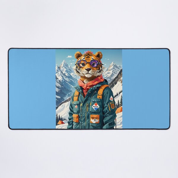 Item preview, Tiger looking for Snow Hiking designed and sold by MeraStyle.
