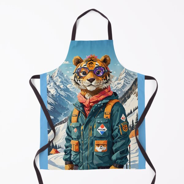 Item preview, Tiger looking for Snow Hiking designed and sold by MeraStyle.
