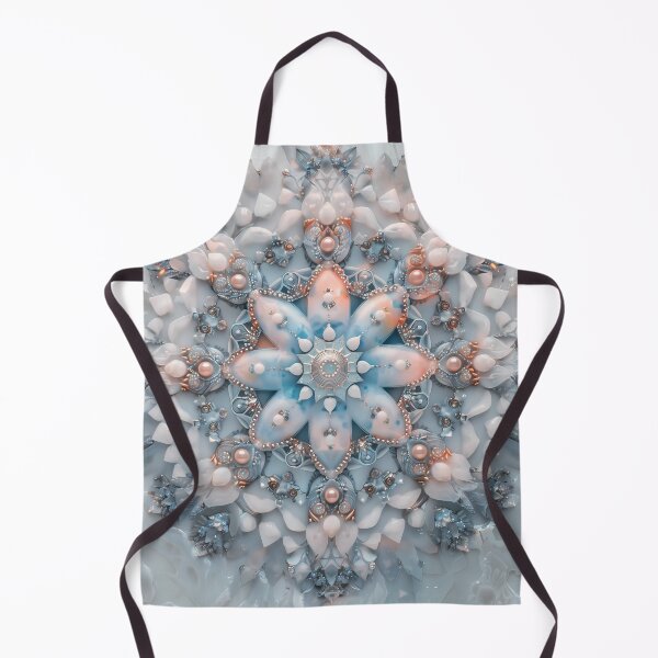 Item preview, Mandala beads and blue shell and peach fuzz designed and sold by Fantasyplus.