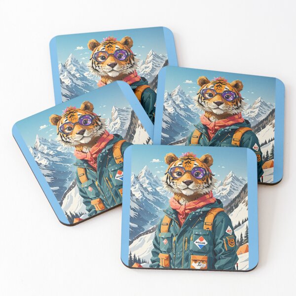 Item preview, Tiger looking for Snow Hiking designed and sold by MeraStyle.