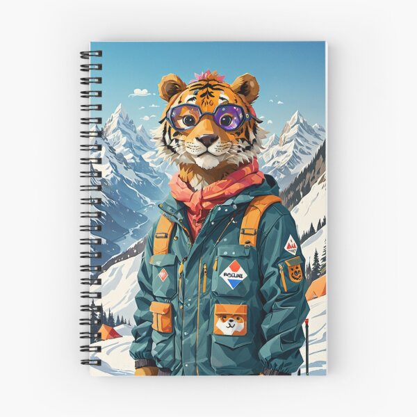 Item preview, Tiger looking for Snow Hiking designed and sold by MeraStyle.