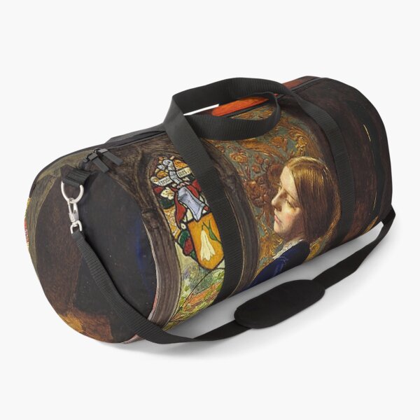 Item preview, Woman in blue at the window Pre Raphaelite art by Dante Rosetti designed and sold by Vintage Designs +.