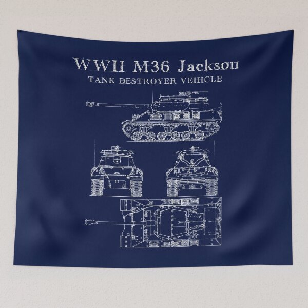 Item preview, Blueprints American Tank World War 2 designed and sold by Blok45.