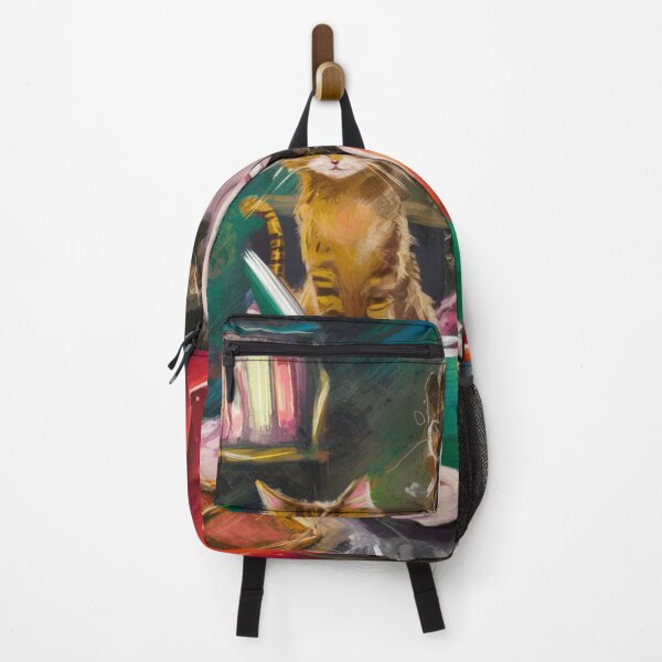Item preview, "WOMAN READING CAT". Panting of a woman Reading with cat designed and sold by Obinne.