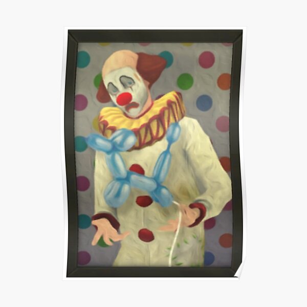 Sad Clown Poster